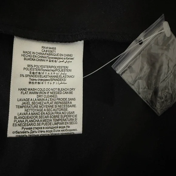 BCBGeneration Women's Fitted Wrap Mini Cocktail Dress Long Sleeve Size L - Picture 6 of 8